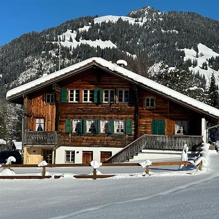 Alpenchalet Haldeli Gstaad Ferienwohnung Im 1-Stock Exterior foto